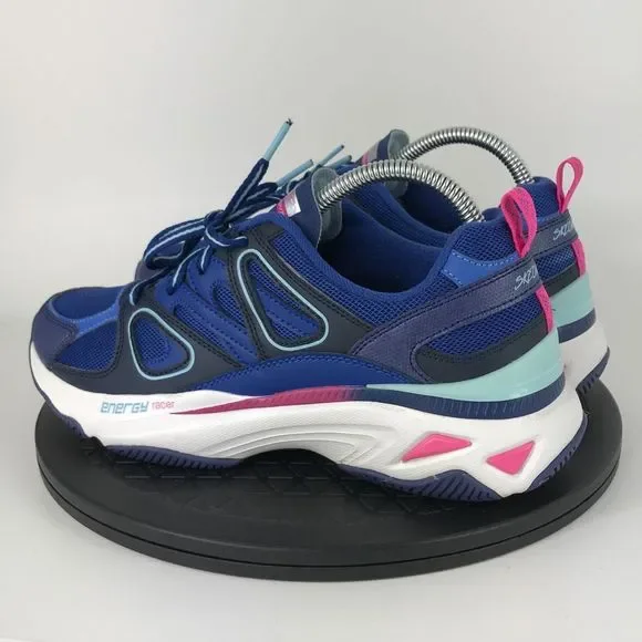 Skechers Energy Racer Blue Athletic Running Shoes 149371 Women's Size 9 - Picture 7 of 12